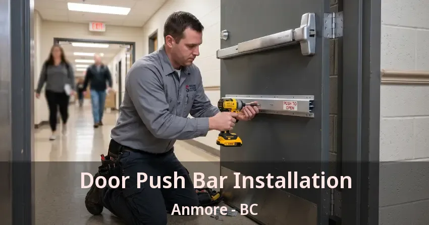Door Push Bar Installation Anmore - BC